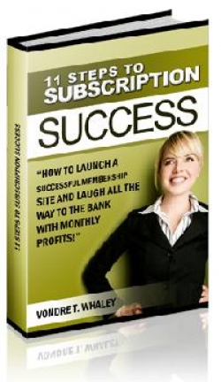 11 Steps To Subscription Success Cover 11 Steps To Subscription Success Cover