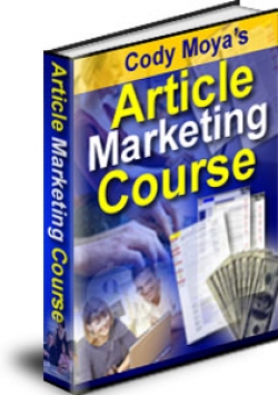Article Marketing Course Cover Article Marketing Course Cover