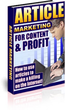 Article Marketing For Content Profit Cover Article Marketing For Content Profit Cover