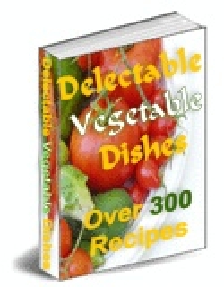 Delectable Vegetable Dishes Cover Delectable Vegetable Dishes Cover