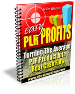 Easy PLR Profits Cover Easy PLR Profits Cover