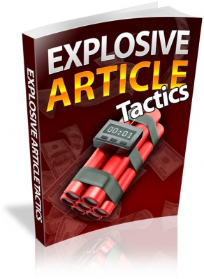 Explosive Article Tactics Cover Explosive Article Tactics Cover
