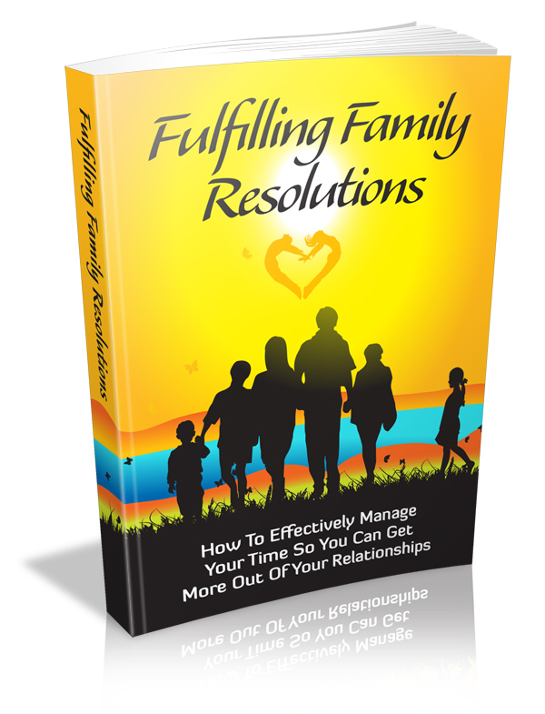 Fulfilling Family Resolutions Cover Fulfilling Family Resolutions Cover