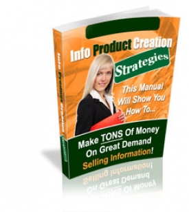 Info Product Creation Strategies Cover Info Product Creation Strategies Cover