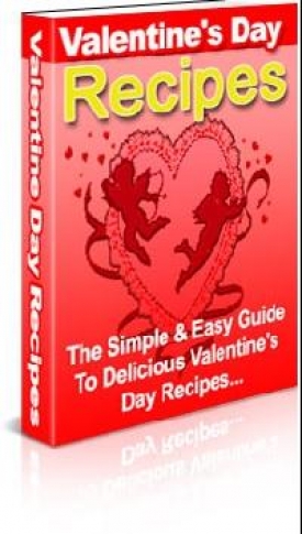 Valentine s Day Recipes Cover Valentine s Day Recipes Cover