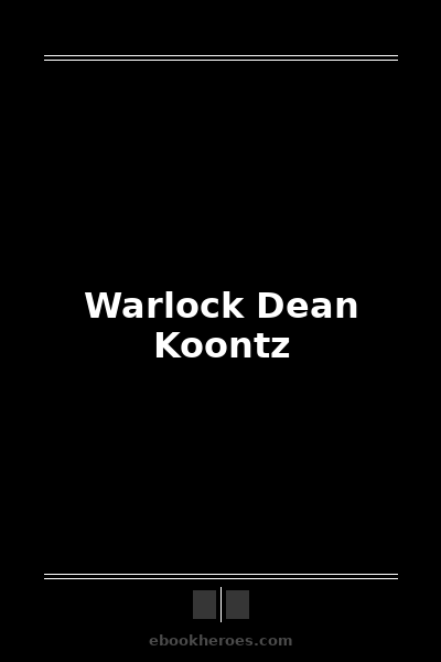 Warlock-Dean-Koontz Warlock-Dean-Koontz