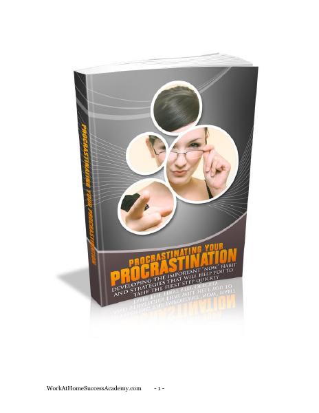 Procrastinating Cover Procrastinating Cover