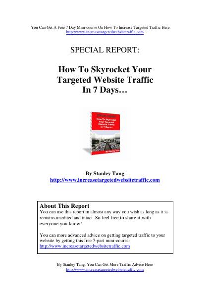 Trafficreport Cover Trafficreport Cover